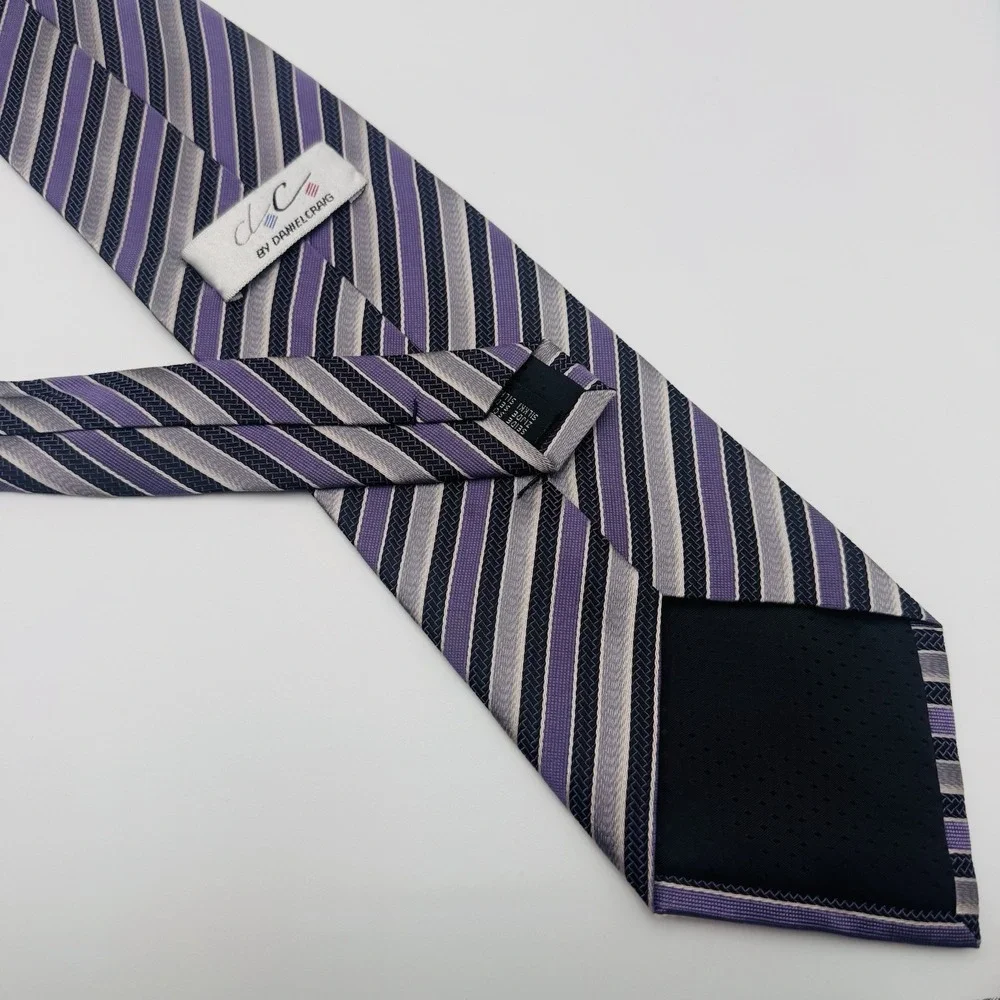 Danial Craig Silk Tie Men Extra Long 64